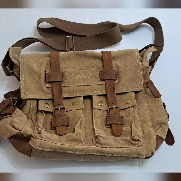 Polare Canvas & Leather Camera bag